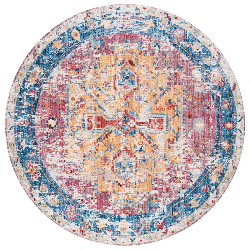 Gardner Performance Oriental Rug, Round 7'