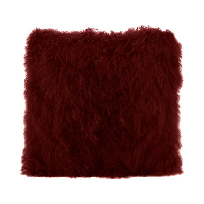 Tibetan Lamb Sheepskin Pillow by Outpost Original