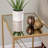 Larden Mirror-Top End Table
