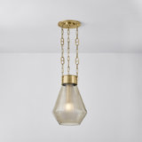 Tragus 1 Light Pendant by Noz Nozawa for Corbett Lighting