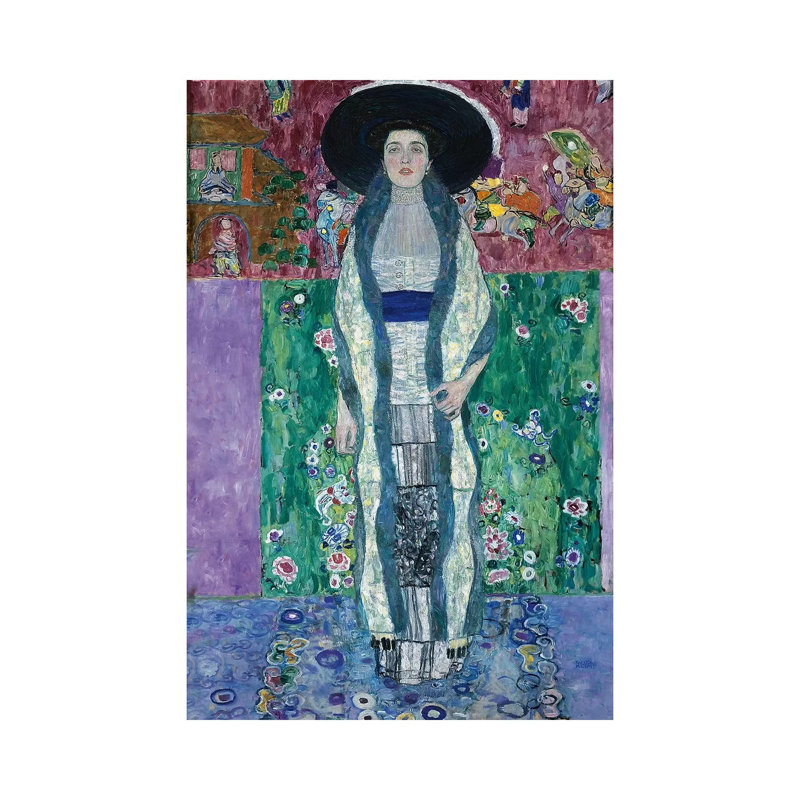 Portrait d'Adèle Bloch-Bauer II, 1912 - Giclée sur toile tendue avec châssis