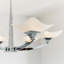 Briana 6 - Light Shaded Chandelier
