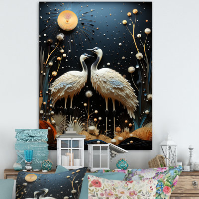 " Ostriches Reverie Delight I "
