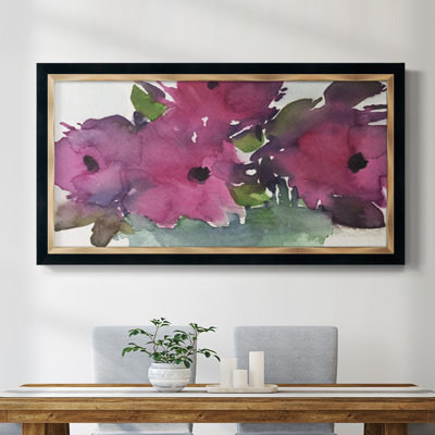 Floral II - Reproduction d'un cadre photo sur toile