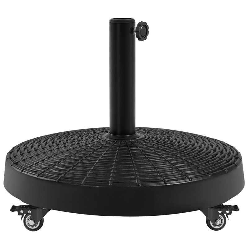 25.3kg Free Standing Umbrella Base with Wheels