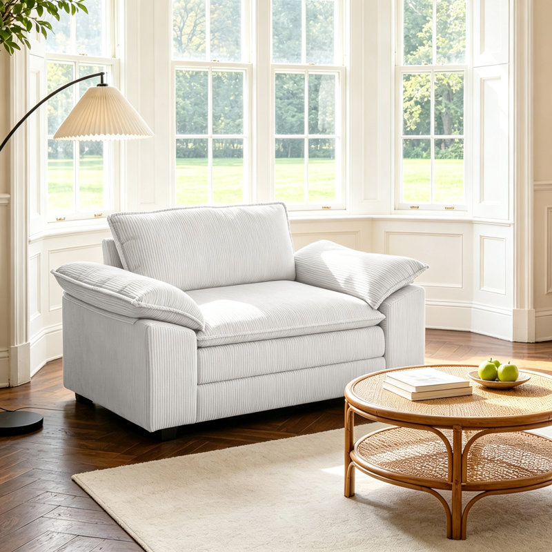 Fauteuil Lauretta, Beige