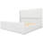 Velvet Upholstered Wingback Platform Bed-1004497206-1004497209