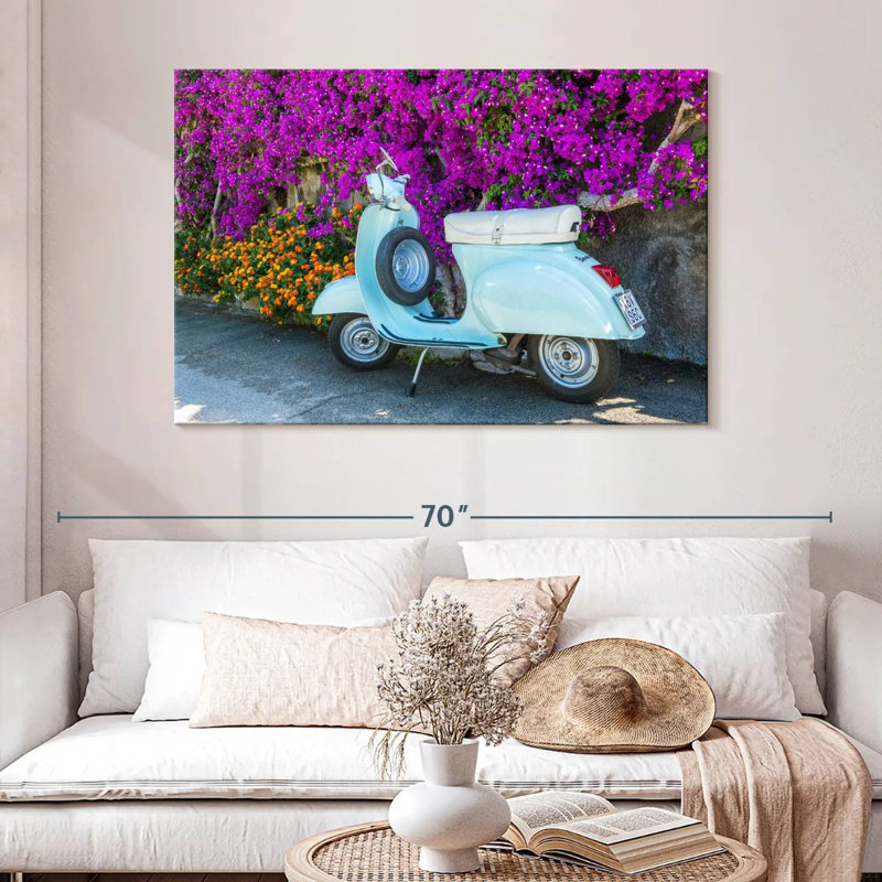 Mehar Classic Vespa Italie, H 32 po x l 48 po