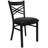 Prompton 'X'' Metal Restaurant Chair-158781930-158781934