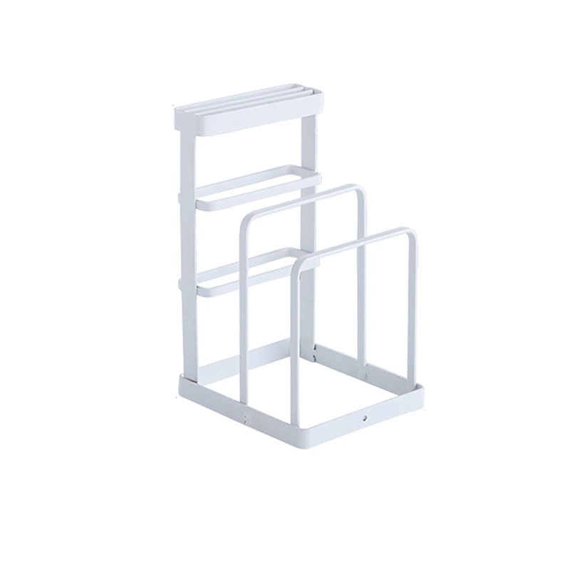 TAKKUI 21.5x14x0.5 3 Slot Knife Block, White
