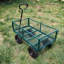 (Chariot de chariot à roues solide vert)-120565992