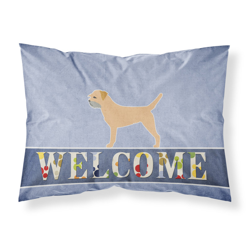 Taie d’oreiller welcome, Border Terrier