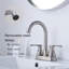 Robinet de salle de bain avec ensemble de drain Centreset