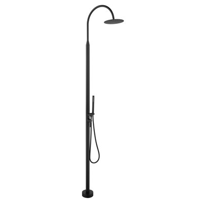 Freestanding Outdoor Shower with Handheld