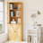 70.9'' H X 23.6'' W Standard Bookcase with Glass Door-1160856385