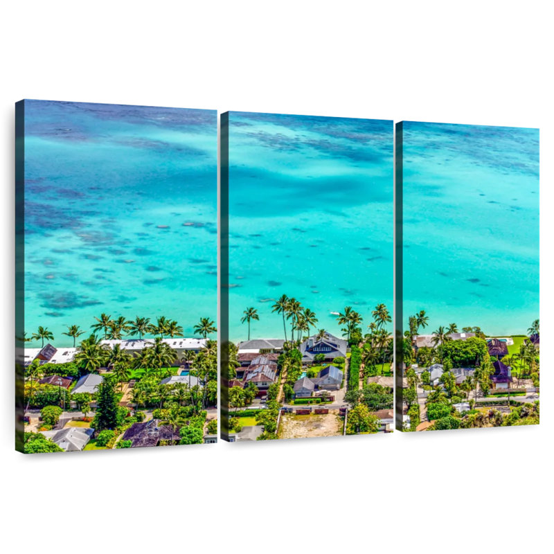 Nicci Lanikai Beach Homes, H 32 po x l 50 po