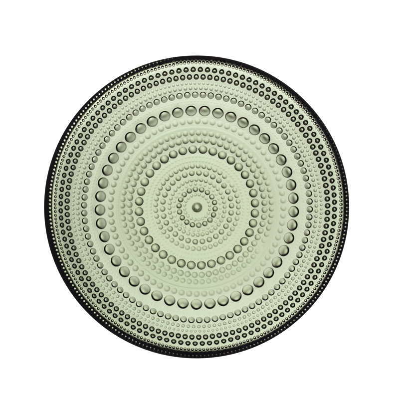 Kastehelmi 6.69" Appetizer Plate, Green