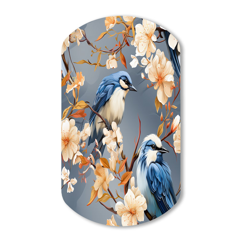 Leane - Décoration murale cylindrique irrégulière en métal, H 31 po x l 19 po