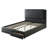 Ashoka Vegan Leather Platform Storage Bed-1685673709