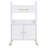 Utility Cart with Lockable Wheels, Trolley with Storage Drawer