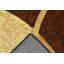 Tapis de zone brun/crème abstract Mccampbell-31653849