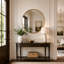 Gosse Round Metal Beveled Wall Mirror