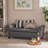 Claxton 50 Inch Contemporary Button Tufted Upholstered Storage Bench with Flip Top, Rolled Arms, Soft Close Hinges-725916539-728500726