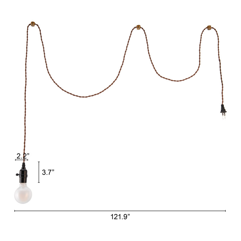 Molly 1 - Light Brass Single Pendant