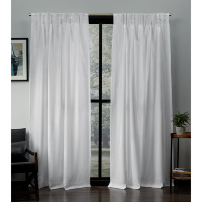Jianyu Semi Sheer Sliding Panel Pair