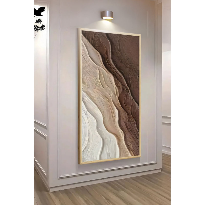 Elegant Decorative Framed Painting, 47.2 x 19.7 inches | 100% Solid Wood Frame (Thickness: 0.8 inches) & 100% MDF Artwork (Thickness: 0.1 inches) | Stunning Digital Print for Living Room, Office & Home Decor