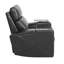 Upholstered Home Theater Seat with Cup Holder-1165758955