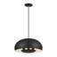 Luminaire suspendu noir 3 lumières Aaranyan-667562827-667562825