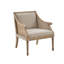 Chaise avec accoudoirs d'appoint