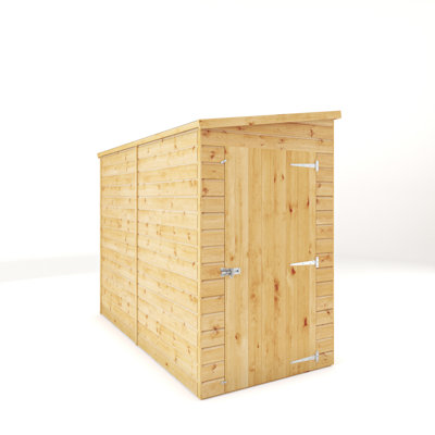 Mercia 8 X 4 Modular Shiplap Pent Windowless Shed