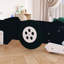Lit plateforme de course en bois simple avec roulettes-21369638-21369637