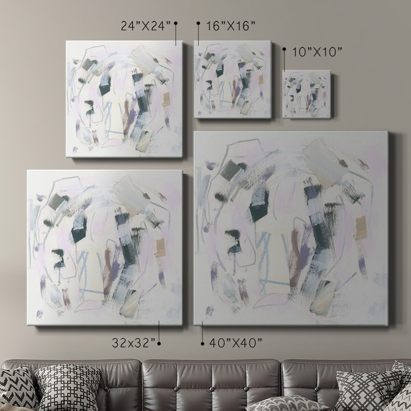 Toile tendue Periwinkle Constellation I-Premium Gallery - prête à être accrochée