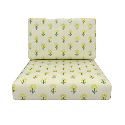 Amala Outdoor Sunbrella® Seat/Back Cushion by Birch Lane