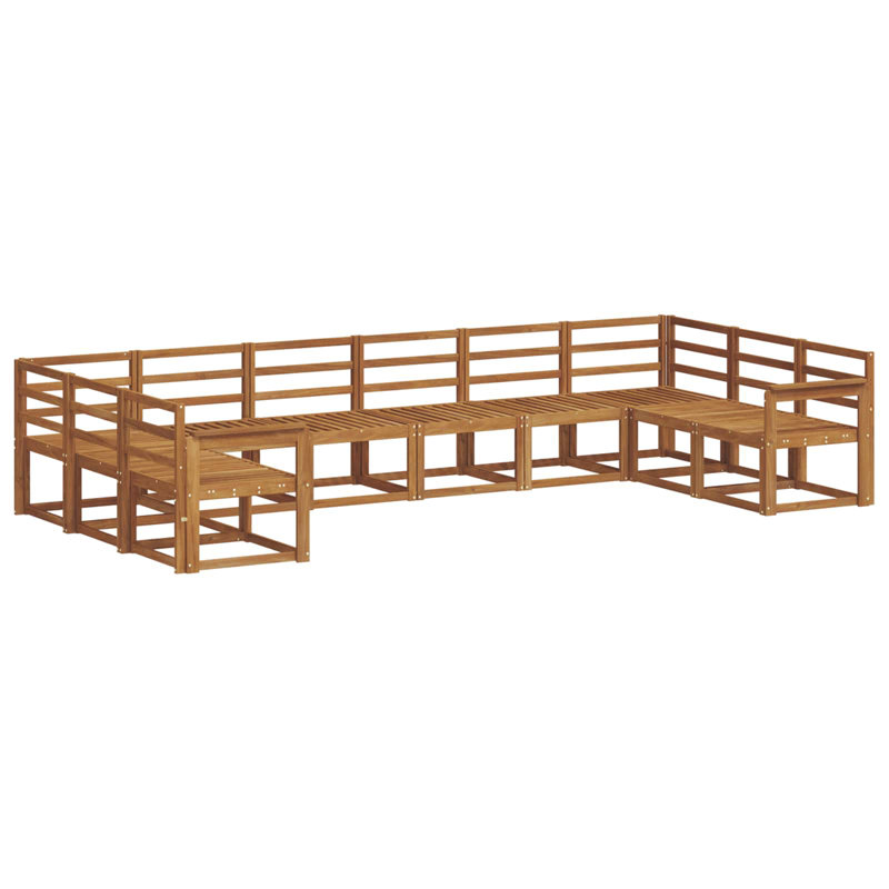 363cm Wide Patio Sectional Set