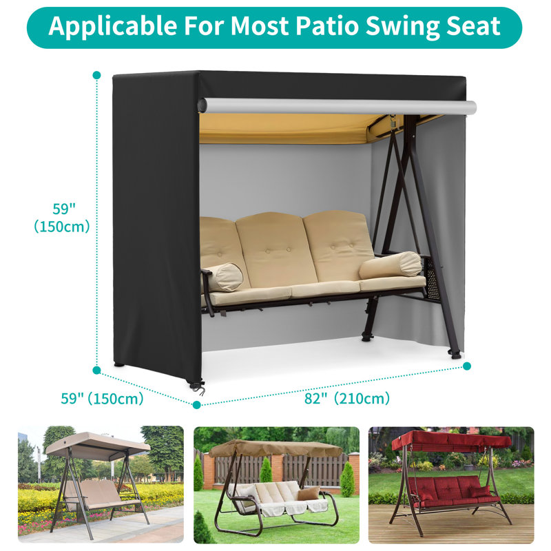 Waterproof Outdoor Swing Covers for Patio Swing Seater