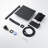 Black Shower Faucet Set Rainfall Shower System With Rainfall Shower Head And Handle Set Modern Shower Fixtures 10 Inch Shower Head With Handheld Combo Shower Valve Included Matte Black
