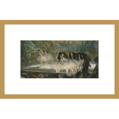 «Ballet at the Paris Opéra» par Edgar Degas, impression giclée encadrée
