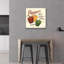 «Sweet Peppers» par David Carter, art mural en verre acrylique August Grove®-1985252436