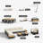 Wood In-pool Chaise Lounger Chair Outdoor Pool Furniture With Cushion Side Table and Pillow -2033109497-2019724174