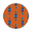Sous-verres ronds en cuir Gem-119015148