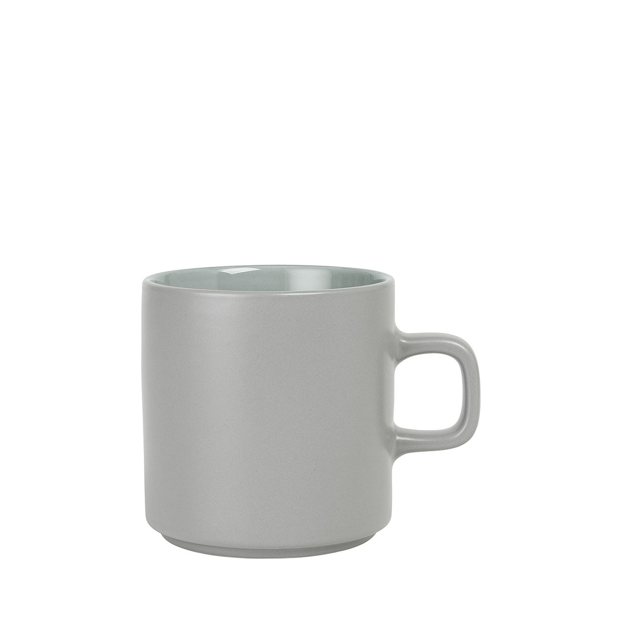 Pilar Stoneware Mug, Gray
