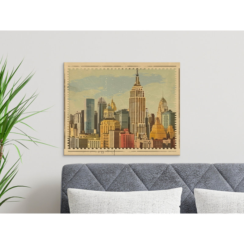 Parke Wrapped Canvas Print Set, 40x20