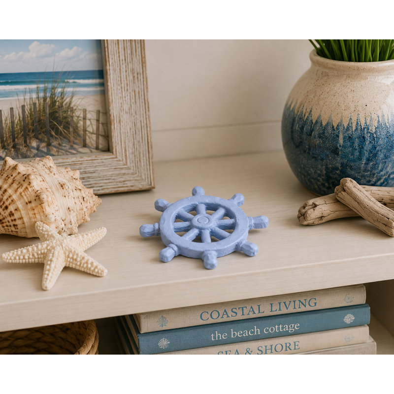 Ships Wheel Figurine