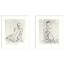 «Embellished Contour - lot de 2» par Ethan Harper, impressions murales encadrées-59378790-59378791