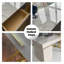 Modern Luxe Desk: Marble - Look Top & Functional Storage