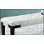 Banc capitonné Linon, similicuir